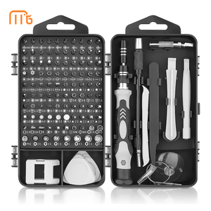Juego de destornilladores de acero de precisión profesional 117 en 1, juego de destornilladores integrales de grado DIY Compatible con <span class=keywords><strong>iPhone</strong></span> 4 a <span class=keywords><strong>6S</strong></span> - Product Image 1