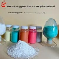 Bubuk gipsum multiwarna Super keras untuk cat akrilik boneka gipsum DIY asal Tiongkok kekuatan 8.0MPa