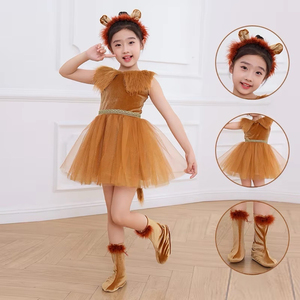 Lindo disfraz <span class=keywords><strong>de</strong></span> Halloween con temática <span class=keywords><strong>de</strong></span> león, ideal para fiestas <span class=keywords><strong>de</strong></span> cumpleaños, actuaciones en escenarios, televisión y películas. - Product Image 3