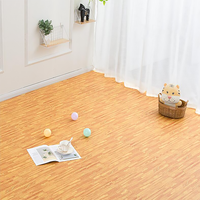 Dalles de mousse EVA auto-adhésives pour sols durs, nouvelles dalles de mousse pour pique-nique, imitation bois et béton, idéales pour l'exercice
