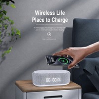 Speaker BT Nirkabel Pengisi Daya Cepat RGB 6 in 1 Audio Portabel Suara Asli Murni Berkualitas Tinggi LED Temperatur Waktu Teratur Secara Profesional