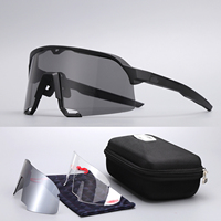 Lunettes de vélo polarisées S3, lunettes de sport pour le roller, lunettes de course à pied coupe-vent, lunettes de soleil pour la course en plein air