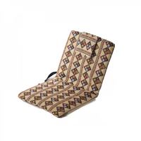Portable rembourré nouveau tissu arabe doux siège bas chaise de méditation pliante réglable chaise de sol sièges chaise de sol