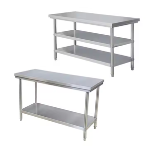 Banco de trabajo comercial de <span class=keywords><strong>acero</strong></span> <span class=keywords><strong>inoxidable</strong></span>-Mesa preparatoria-Mesa de operaciones de cocina con <span class=keywords><strong>fregadero</strong></span> de <span class=keywords><strong>acero</strong></span> <span class=keywords><strong>inoxidable</strong></span> grueso - Product Image 2