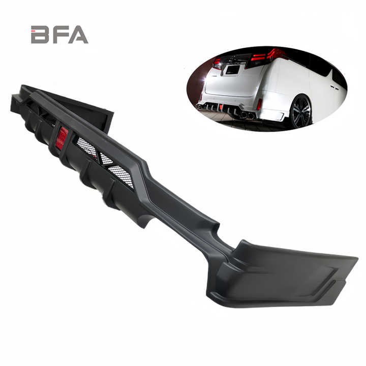 Japanese Updated Rear Spoiler ZEUS Spoiler for Toyota Alphard