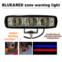 Feu de sécurité LED rouge super lumineux 10-80V CC - Lampe d'avertissement robuste pour quai, chariot élévateur, nacelle élévatrice et AGV