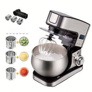 Mélangeur alimentaire commercial le plus vendu, 5 <span class=keywords><strong>L</strong></span>, mélangeur planétaire multifonction pour boulangerie - Product Image 4