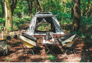 Sedia da spiaggia in alluminio all'ingrosso della fabbrica sedia da campeggio pieghevole portatile leggera da esterno per adulti - Product Image 6