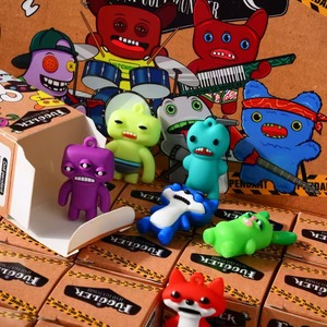 BoTu - Juego <span class=keywords><strong>de</strong></span> 24 Llaveros con Figuras <span class=keywords><strong>de</strong></span> Monstruos en Miniatura, Juguetes Coleccionables <span class=keywords><strong>de</strong></span> Anime, Muñecos Divertidos, Regalo Sorpresa Misterioso - Product Image 3