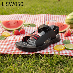 HY, Sandales d'été pour homme, style jardin, grandes tailles et largeurs, design à boutons, mode populaire en Afrique, HSW050 - Product Image 1