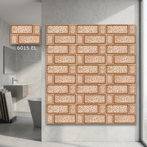 Azulejo de pared de cerámica digital brillante para exteriores OEM 10x15, azulejo de pared autoadhesivo de diseño de calidad premium de 250x375 mm - Product Image 3