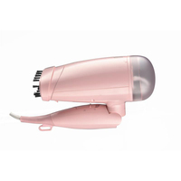 Fer à vapeur électrique HUAQI 1300W en acier inoxydable, brosse vapeur verticale, chauffe rapide en 30s, réservoir 130ml, poignée pliable, cordon 1,6m, usage domestique