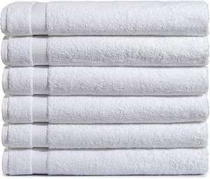 <span class=keywords><strong>Serviette</strong></span> de piscine en coton pur écologique à séchage rapide pour hôtel 340GSM résistante au chlore non endommagée à absorption rapide Remise en gros - Product Image 4