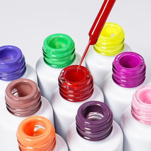 ICE NOVA Liner pintura <span class=keywords><strong>Gel</strong></span> polaco profesional Oem Etiqueta Privada Liner Nail Art 51 colores 8ml/10ml/1kg a granel Hema/Tpo/Hpma gratis - Product Image 6