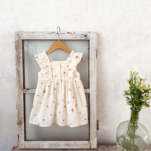 Áo ba lỗ mùa hè phong cách INS 2025, kiểu Bắc Âu, dành cho bé gái, đáng yêu, phong cách công chúa, ngọt ngào, chân váy thường ngày - Product Image 3