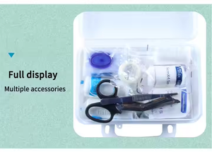 Mini Botiquín de Primeros Auxilios Portátil, Rojo, Impermeable, para Emergencias Veterinarias, Producto de Seguridad para Acampar, Supervivencia, Caja para Mascotas - Product Image 5