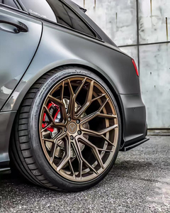 Jantes en alliage forgé sur mesure 18 19 20 21 pouces 5x112 5x114.3 Bronze/Noir 5x120 pour <span class=keywords><strong>BMW</strong></span> X5 M4 M3 325i 430i G20 <span class=keywords><strong>E60</strong></span> - Product Image 2