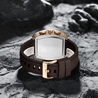 Montre à quartz pour homme NAVFORCE, montre de sport de luxe pour homme, originale, étanche 5ATM, montre-bracelet lumineuse avec date, Reloj 6101