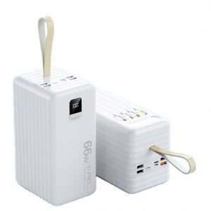 Estación de Energía Portátil de Alta Capacidad de 100000 mAh con Carga Rápida PD22.5W, 4 Puertos USB, Material de PVC - Product Image 1