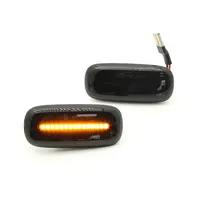 Play En Plug Mini Led Indicator Rook Zwart Lampje Auto 12V Led Richtingaanwijzer Marker Lamp