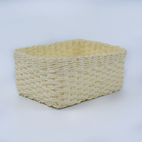 Tissé à la main petite taille paniers de rangement