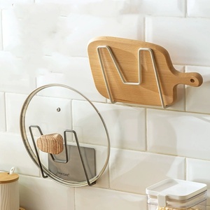 Treo tường từ tủ lạnh bên kệ không đục lỗ cắt Board giá lưu trữ giá - Product Image 5