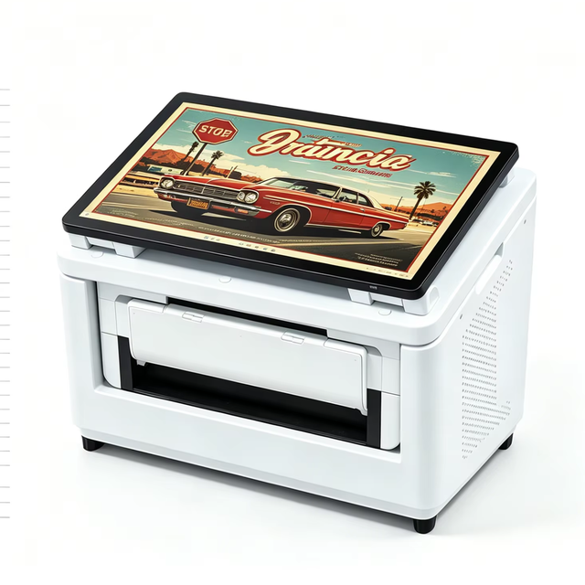 Rotatable Screen USB Desktop Exam Paper Marking Document Scanner A3 Size CMOS Sensor White 1-Year Warranty in Stock