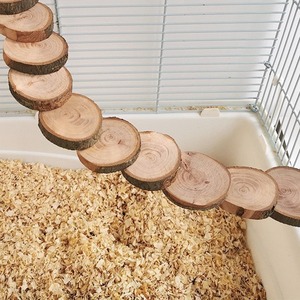 Scala per criceti, piattaforma per uccelli, struttura da arrampicata, giocattolo masticabile, accessori per l'organizzazione del terrario, diverse lunghezze, prodotto in Cina - Product Image 5