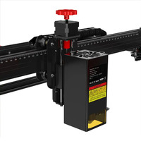 TWOTREES TS2 20W Technologie de spot compressé de bureau Machine laser de gravure sur cuir de haute précision 410*410mm pour zone de travail