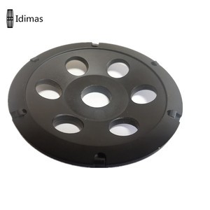 Disque abrasif 7'' (178 mm) à segments en <span class=keywords><strong>T</strong></span>, diamant haute dureté, meule à coupelle OEM pour meuleuse à béton - Product Image 5