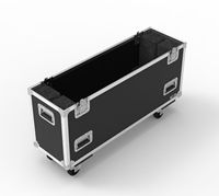 Prix d'usine, haute qualité, valise de transport en aluminium pour téléviseur, certifiée CE, personnalisable, OEM & ODM, emballage d'outils, valise de transport en aluminium pour téléviseur