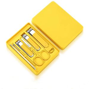 IStapromo Gifts New Arrival Professional Stainless Steel <b>Nail</b> Care Set Box Manicure Pedicure <b>Kit</b> for Finger <b>Nail</b> Repair Full Box - Product Image 4