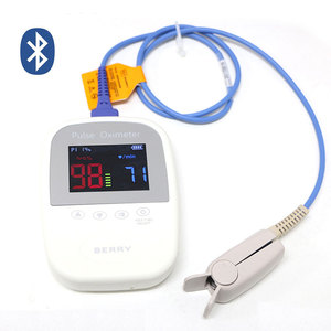 Berry bm1000a xung điện <span class=keywords><strong>Oximeter</strong></span> bluetooth di động <span class=keywords><strong>Palm</strong></span> Monitor Tính năng LCD Màn hình màu SpO2/Pr hiển thị 3-năm bảo hành - Product Image 1