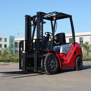 <span class=keywords><strong>Chariot</strong></span> élévateur diesel robuste de 3,5 tonnes, certifié CE ISO, pour usage en entrepôt et en extérieur, <span class=keywords><strong>chariot</strong></span> élévateur à combustion interne - Product Image 1