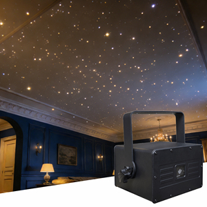 Lumière laser à logo personnalisé, effet ciel étoilé, <span class=keywords><strong>IP65</strong></span>, 20W, AC100-240V, publicité commerciale pour l'éclairage paysager des parcs - Product Image 1