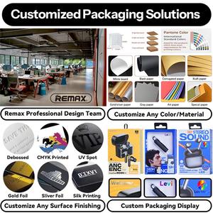 Auricolari Wireless Remax con Cancellazione Attiva del Rumore, Cuffie <span class=keywords><strong>Bluetooth</strong></span> 5.4 In-Ear, Stereo Bass, Impermeabili, USB-C - Product Image 2