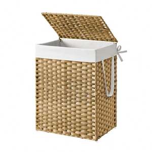 Panier à linge de grande capacité 60L, sac supplémentaire, table de camping pliable, accessoires de pique-nique, décoration, panier à laine - Product Image 1