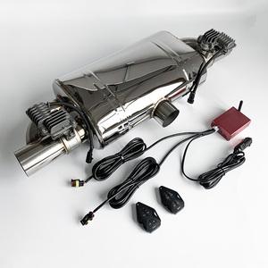 Silenciador de sonidos de escape de coche, válvula eléctrica de 1 entrada a 2 salidas, tubos ajustables de 2,0 2,5 3,0 pulgadas, acero inoxidable 304 izquierdo o derecho - Product Image 1