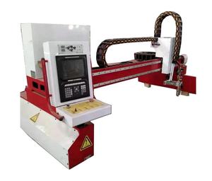 เครื่องตัดพลาสม่า CNC แบบโครงเหล็กสำหรับงานหนัก ใช้มอเตอร์สเต็ปเปอร์ พร้อมลูกปืนแบบใช้งานสองระบบ สำหรับตัดเหล็กอ่อน เหล็กกล้าไร้สนิม และเหล็กคาร์บอน - Product Image 1