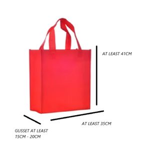 Sac fourre-tout Non tissé personnalisable de haute qualité Non-tissé PP sac à provisions réutilisable <span class=keywords><strong>ruban</strong></span> poignées Long Phu imprimer petit sac cadeau - Product Image 1