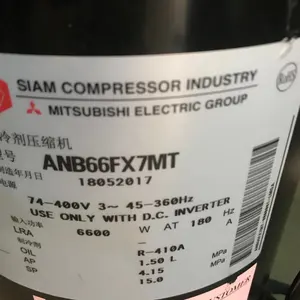 ANB52FZKMT ANB66FZHMT ANB78FZEMT/AMT/CM Scroll Compressor Inverter Compressor For MITSUBISHI ELECTRIC Compressor