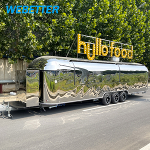 WEBETTER Multifunction Food Van Trailer De Cocina Para Catering Kitchen <span class=keywords><strong>Rotisserie</strong></span> Truck Mobile Food Truck With Full Kitchen - Product Image 3