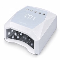 Kabellose 120W Wiederaufladbare Maniküre-Lampe Schnelltrocknende Gel-Politur-Trockner Professionelle LED UV Nagellampe für Salon-Pediküre
