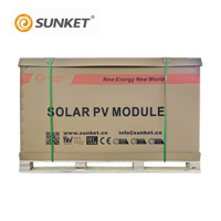 Panneau solaire semi-transparent HJT 480W Module solaire photovoltaïque