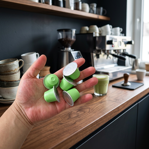 Cold Brew Compatible Matcha Capsules Instant Dissolve Iced Latte Pods For Summer Refresh Private Label Custom Box Wholesale - Product Image 1