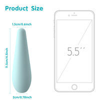 Vibrateur minimaliste pour femmes, mini stimulateur du point G en silicone, étanche, rechargeable, jouet sexuel pour adultes