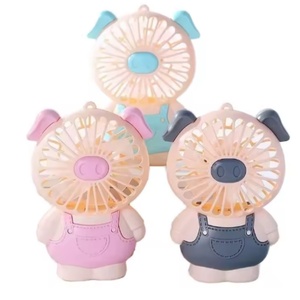The 2025 Cartoon and Cute Design Mini Handheld Charging Fan with Dual-speed <b>Battery</b> Is Suitable for Children's Hotels - Product Image 4