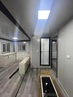Maison préfabriquée extensible en acier, 2 chambres, 1 salle de bain, pour bureau, école, appartement, hôtel