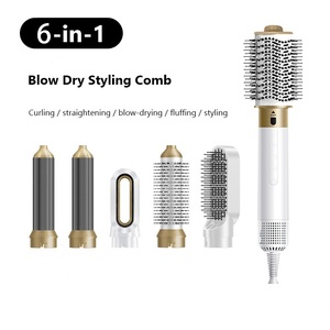 <span class=keywords><strong>SUPERA</strong></span> 2024 Fer à boucler multifonction 6-en-1 de haute qualité >110 000 tr/min Céramique tourmaline ionique Moteur sans balais 1000W 360° - Product Image 2