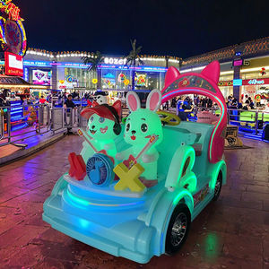 Nouvelle voiture tamponneuse télécommandée d'intérieur avec protection solaire, fonctionnement à pièces, batterie électrique pour adultes, en promotion ! - Product Image 1